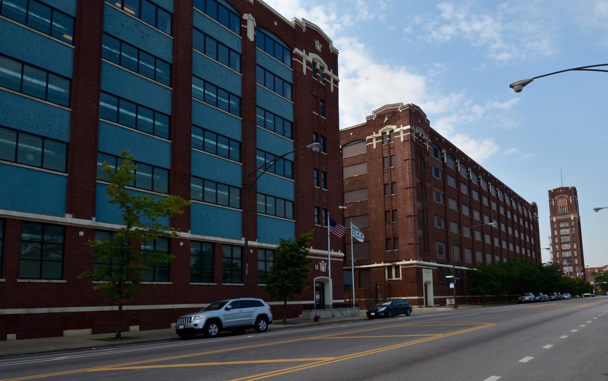 Industrial Park Area, IL - Central Manufacturing District–Pershing Road Development Historic District  - Wi